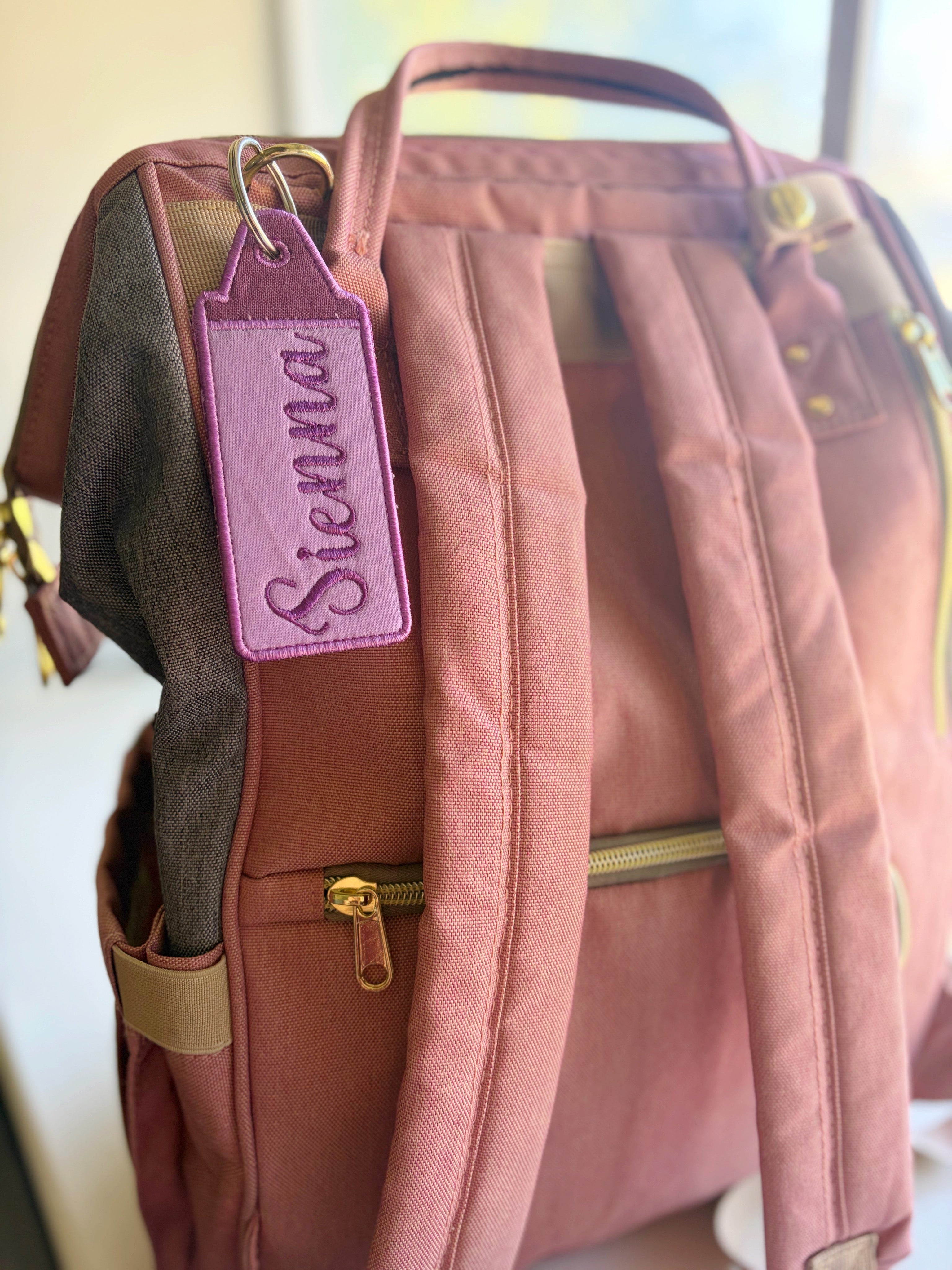 Personalized Back-to-School Bag Tags